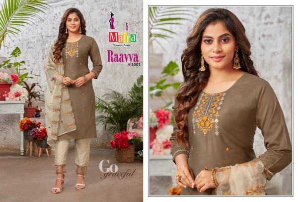 Maira Raavya Vol 10 Bombay silk Designer Readymade Suit